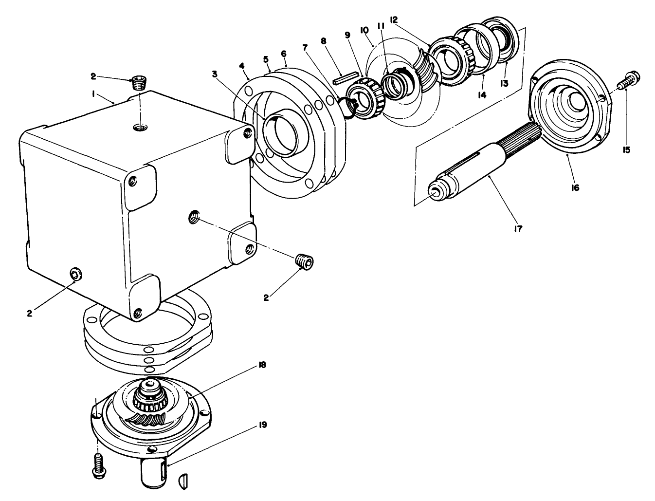 Gear Box Assembly No. 68-6810