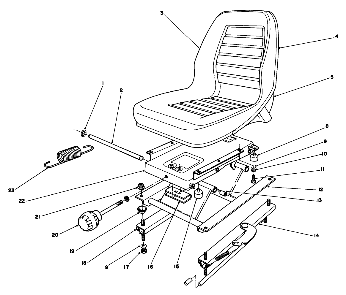 Deluxe Seat Kit Model No. 30772