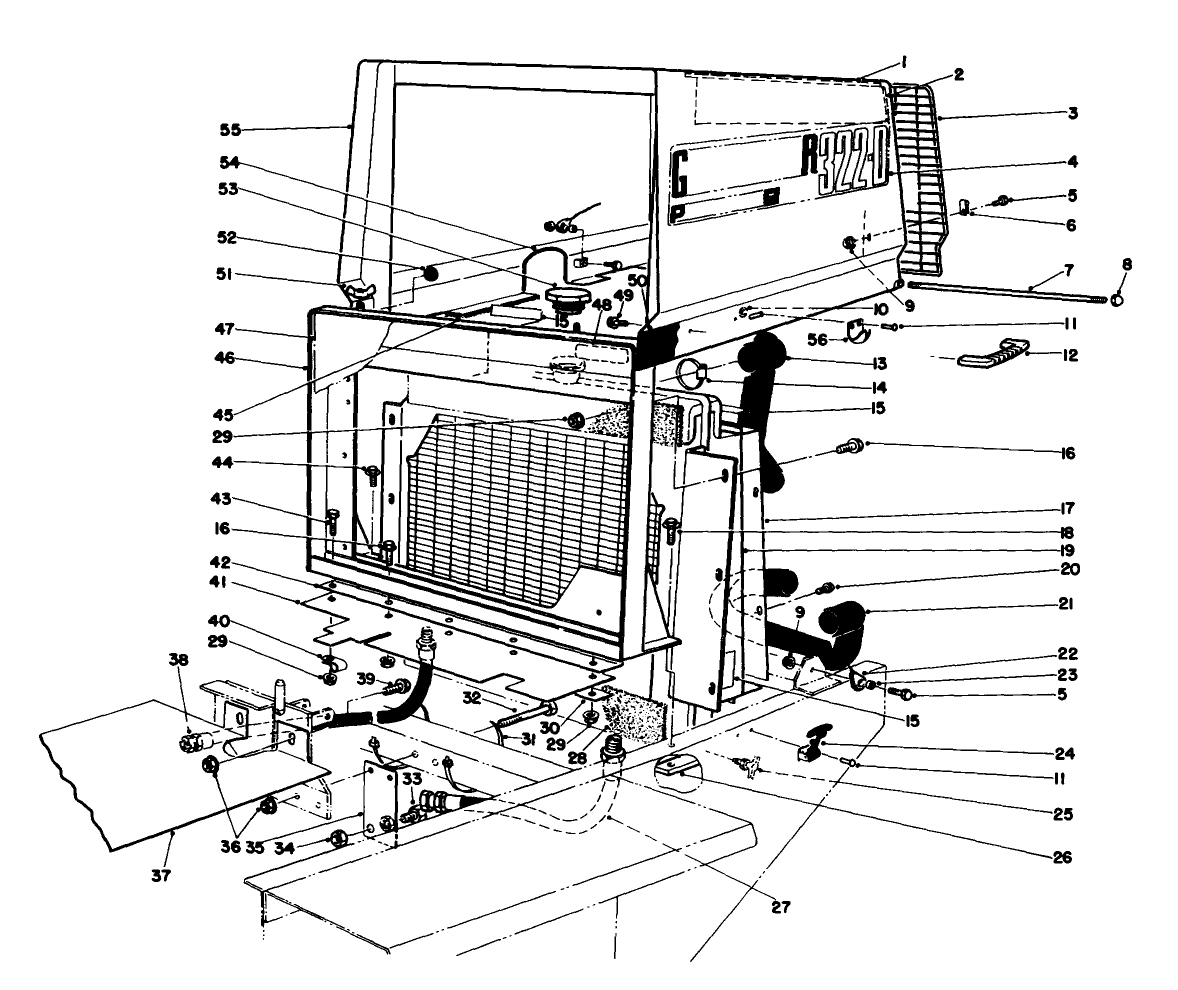 Radiator & Hood Assembly