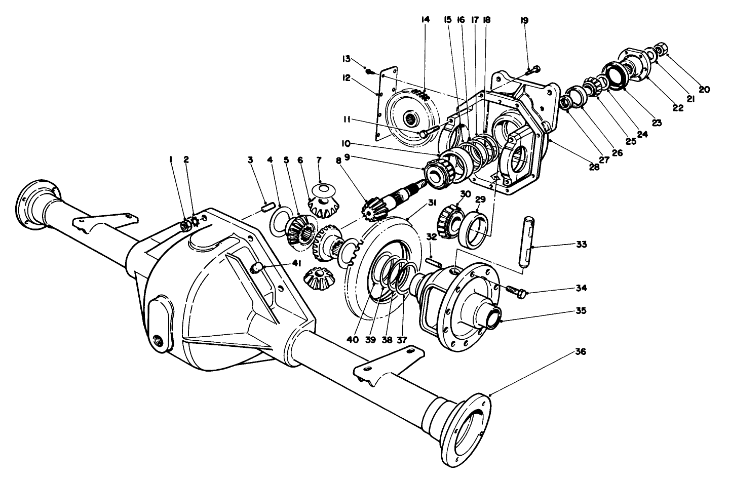 Front Axle Assembly No. 71-4390