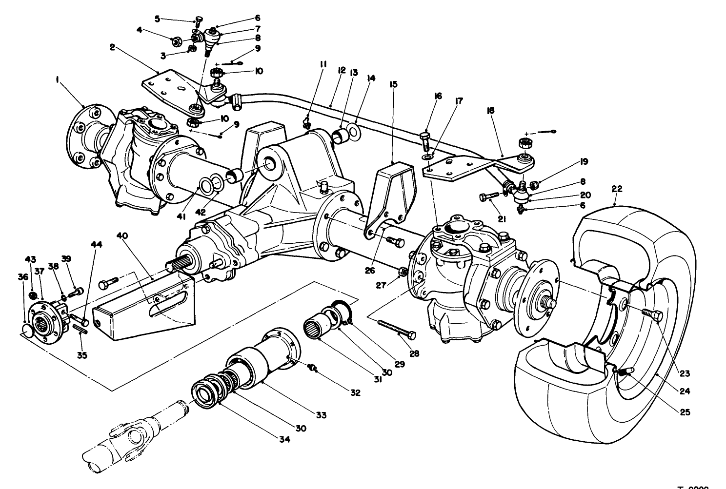 Steerable Axle Assembly