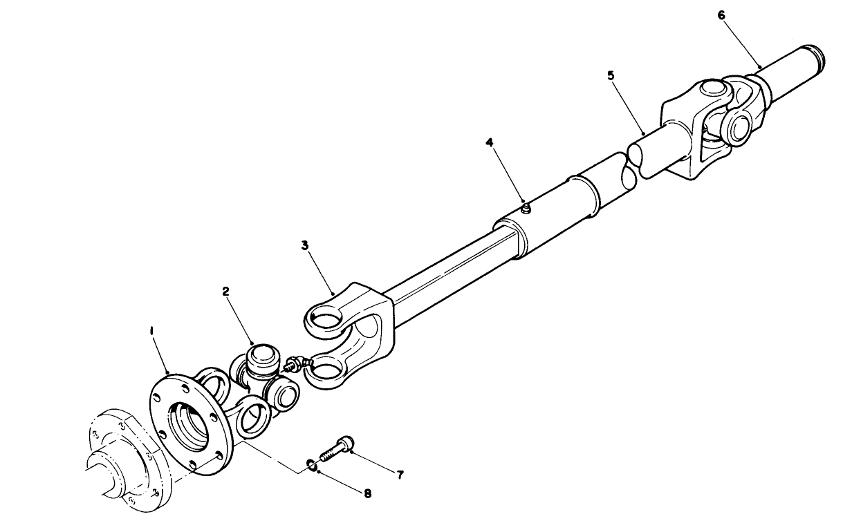 Drive Shaft Assembly No. 71-4550