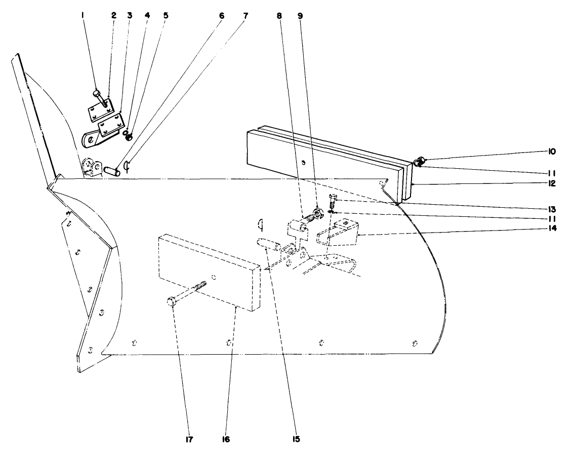 V-Plow Installation Kit Model No. 30757 (optional)
