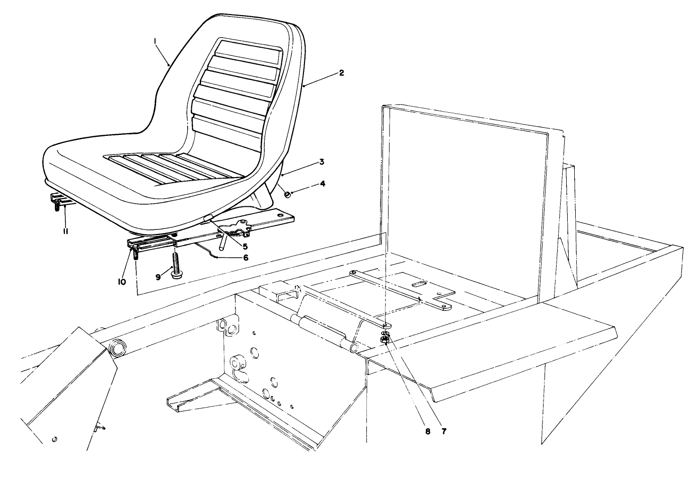 Standard Seat Kit Model No. 30770
