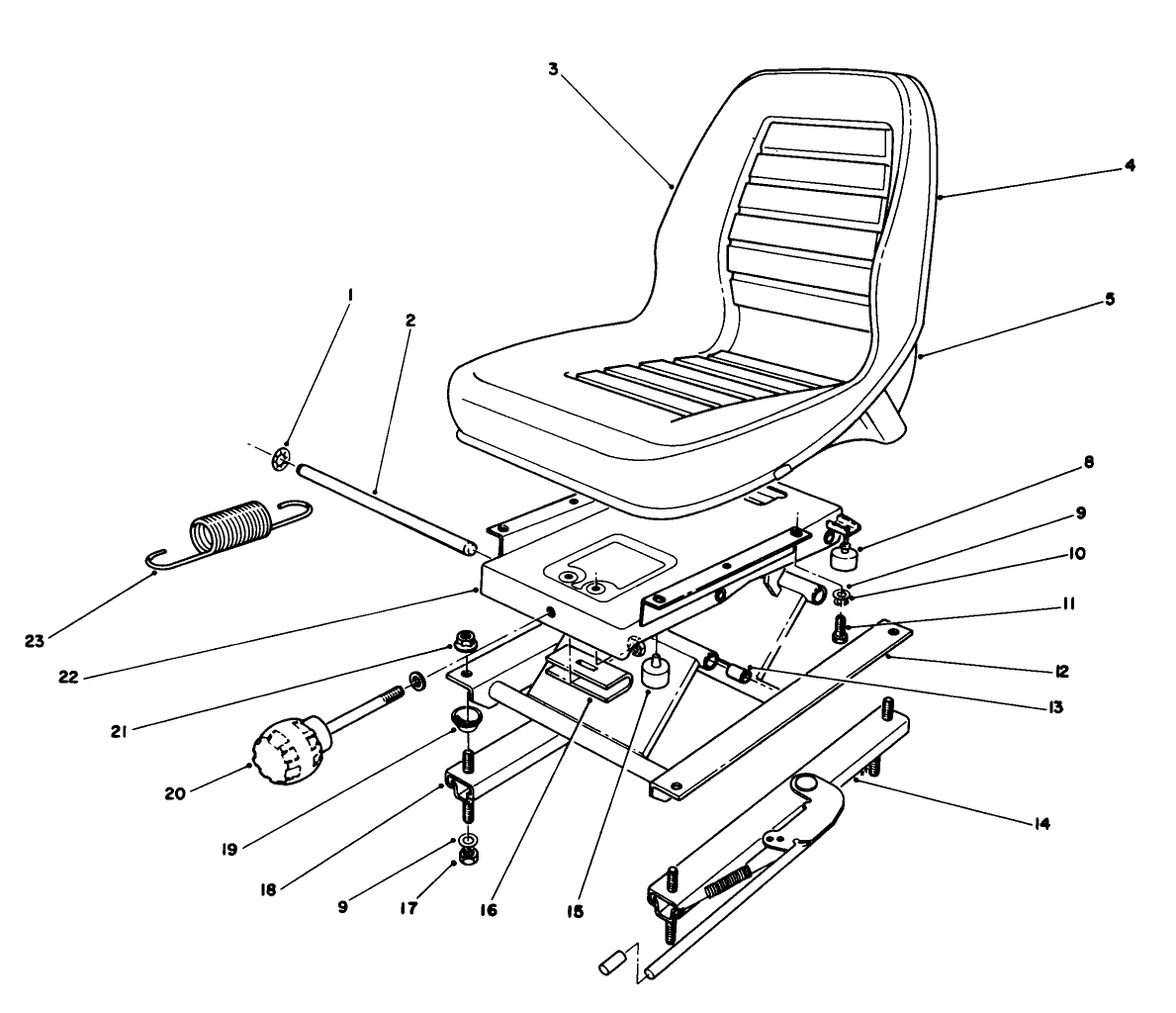 Deluxe Seat Kit Model No. 30772