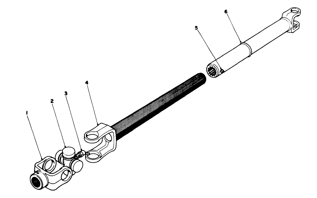 Drive Shaft Assembly No. 62-4260