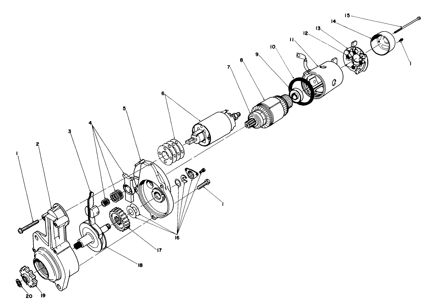 Starter Assembly No. 46-7610