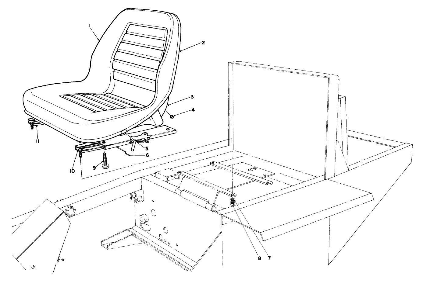 Standard Seat Kit Model No. 30770
