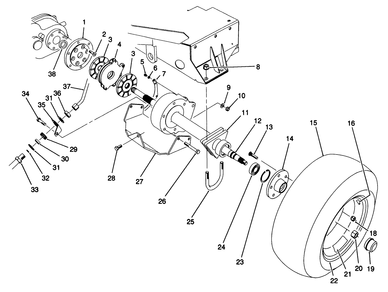 Front Axle Assembly