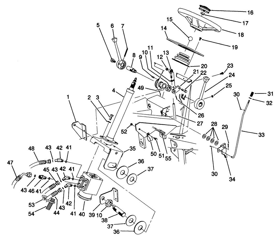 Steering Tower Assembly