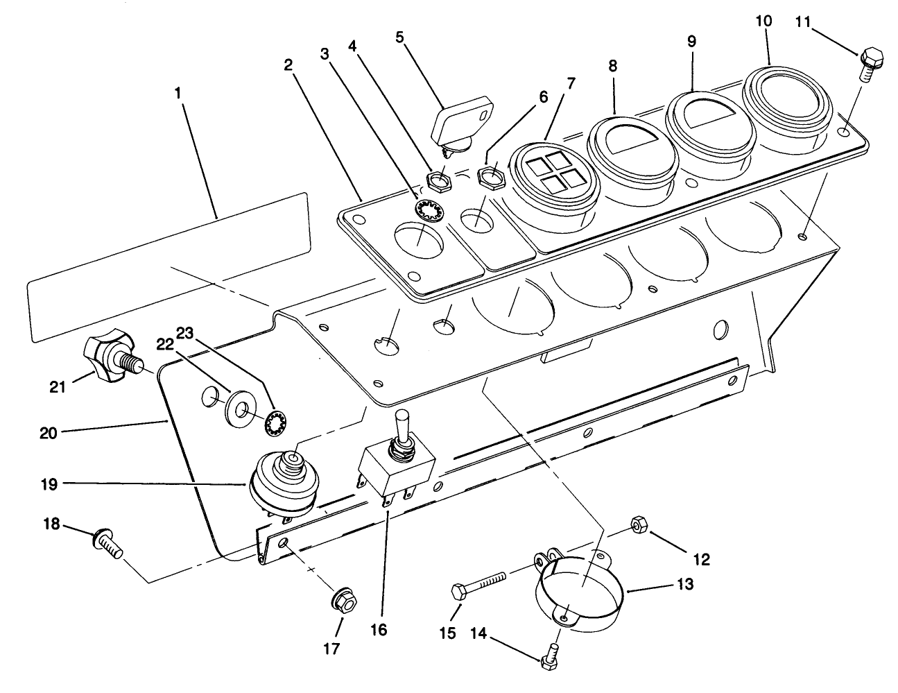 Gage Panel Assembly