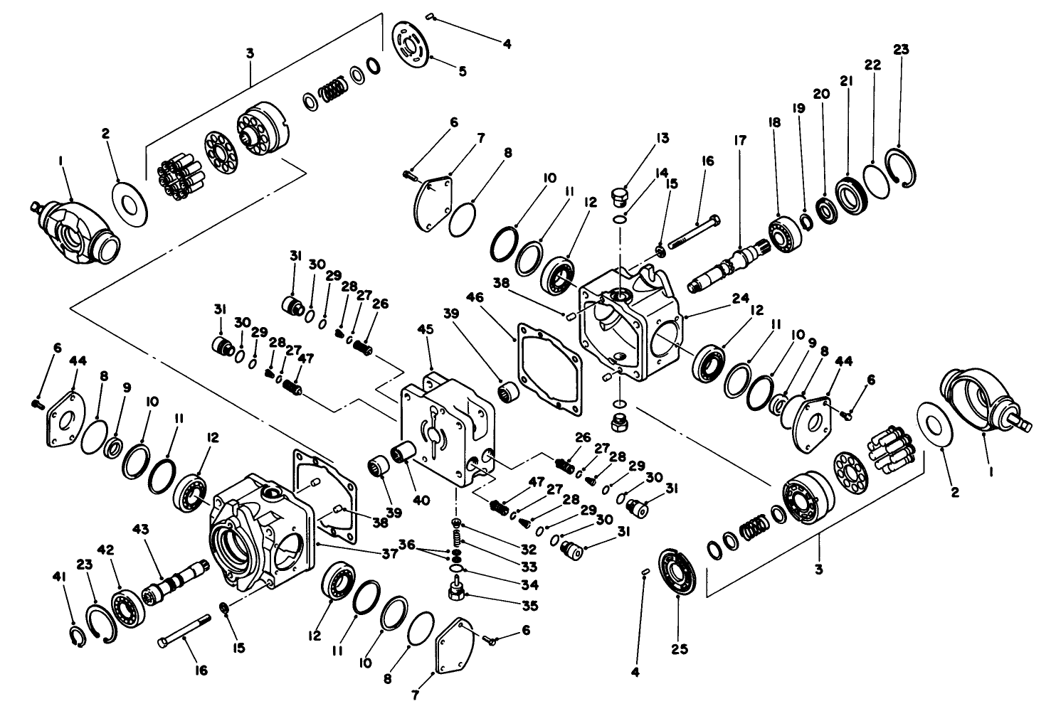 Tandem Pump Assembly No. 82-5100
