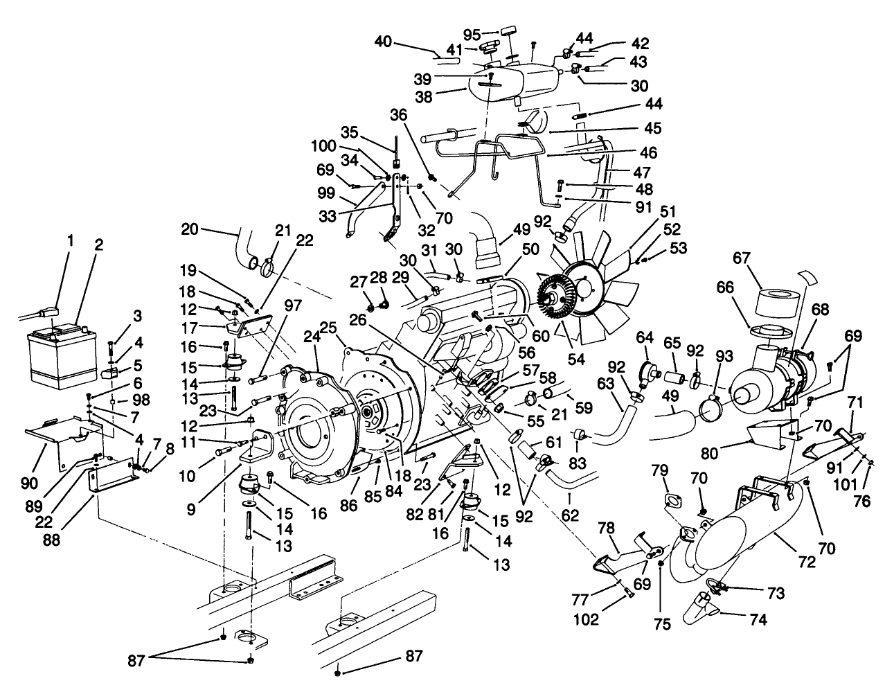 Engine Installation Assembly