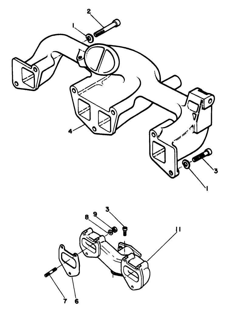 Intake & Exhaust Manifold Assembly