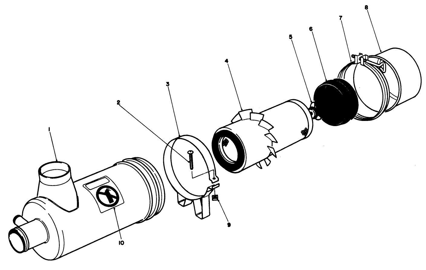 Air Cleaner No. 74-6000