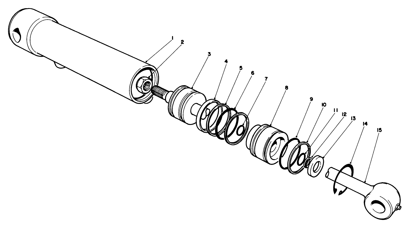 Hydraulic Cylinder No. 74-3440