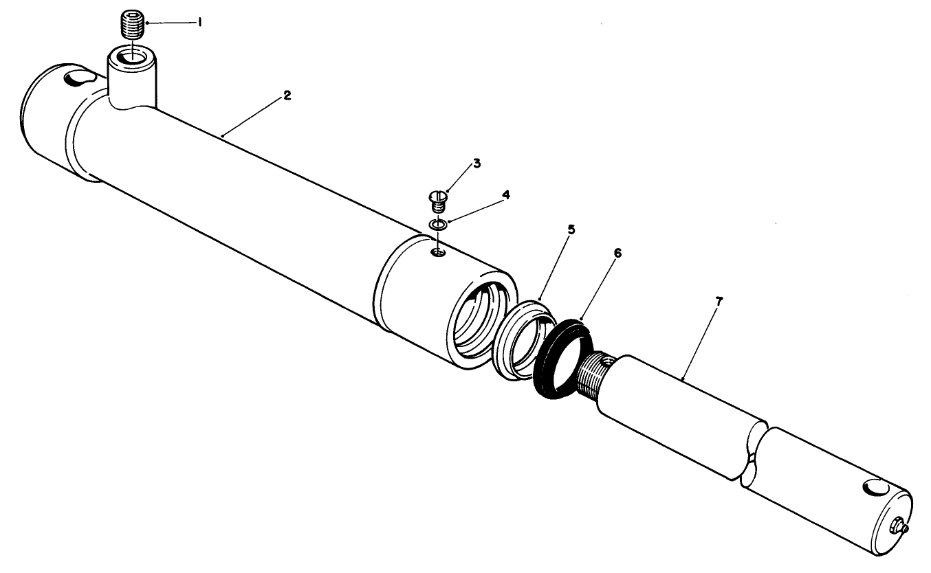 Hydraulic Cylinder No. 74-3460