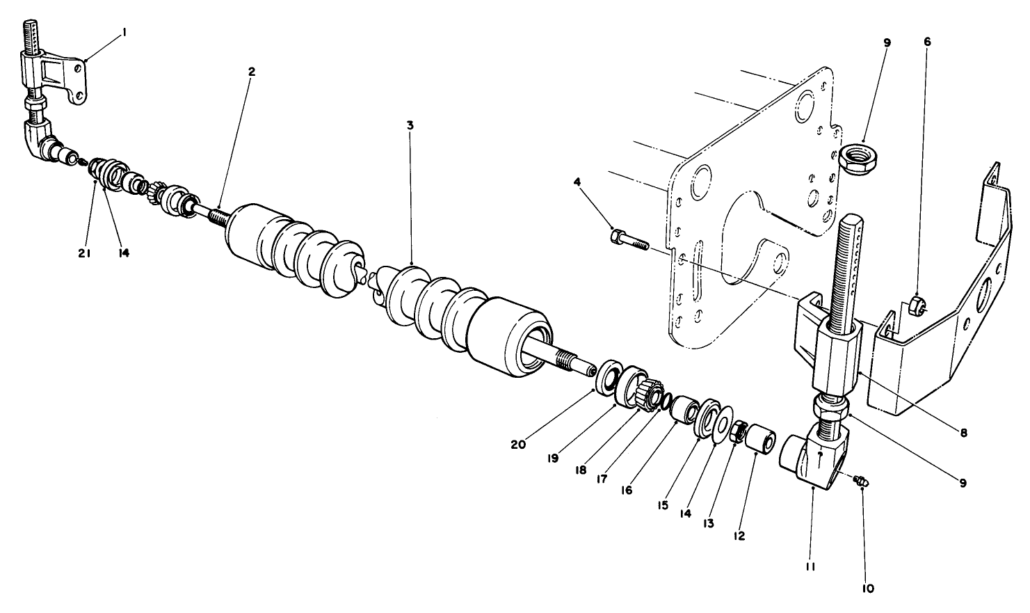 Wiehle Roller Model No. 03644 (optional)
