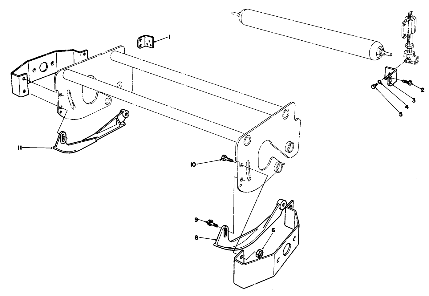 Side Skid Kit Model No. 03650 (optional)