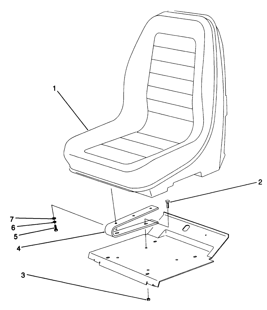 Low Seat Assembly (optional)
