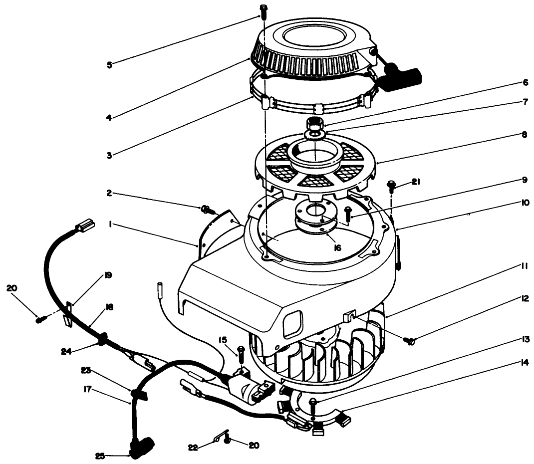 Recoil & Flywheel Assembly