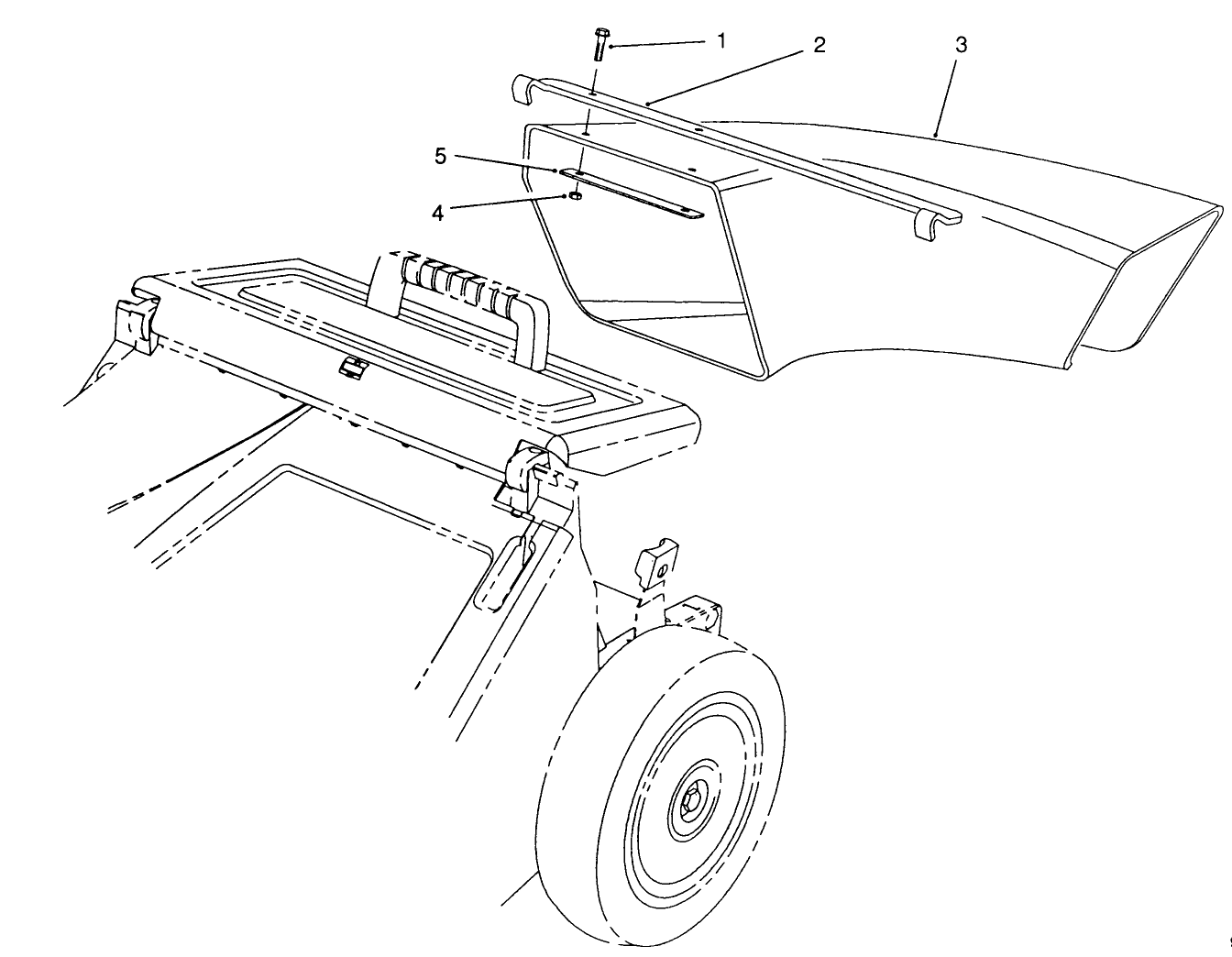 Side Discharge Chute Model No. 59112 (optional)