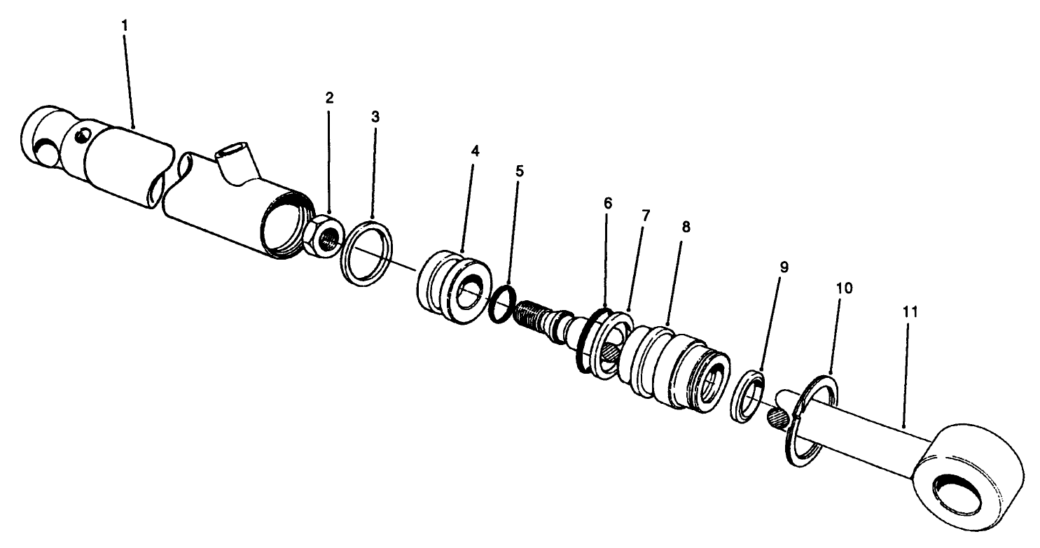 Hydraulic Cylinder No. 83-7250
