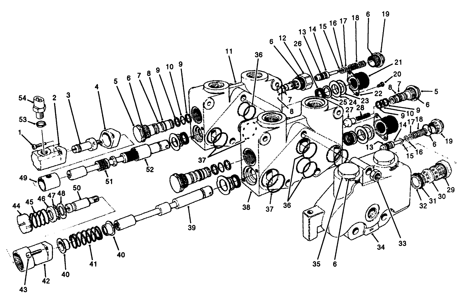 Control Valve Assembly No. 84-2201 (sections 1 And 2)(continued)