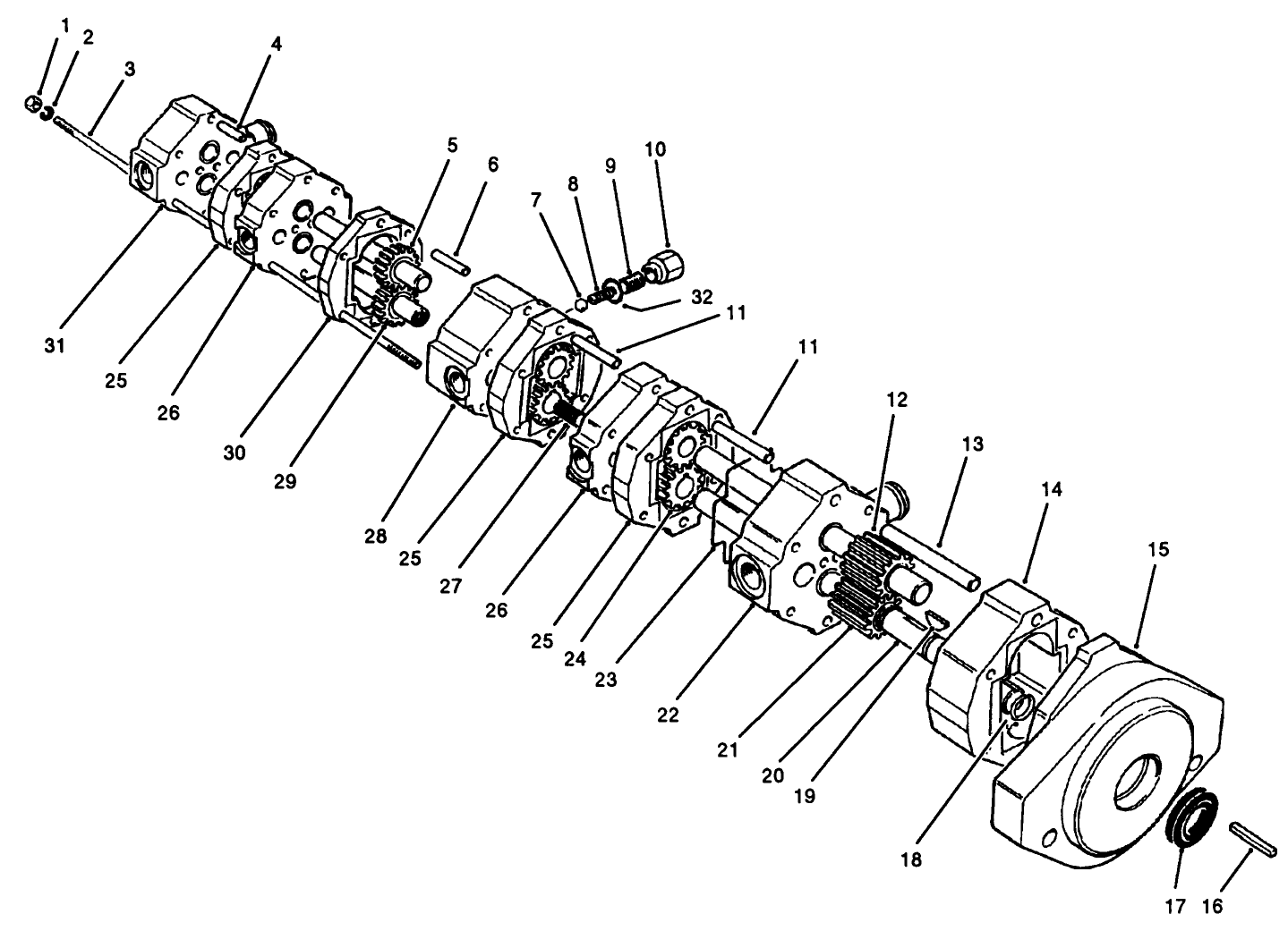 Hydraulic Pump 68-4940