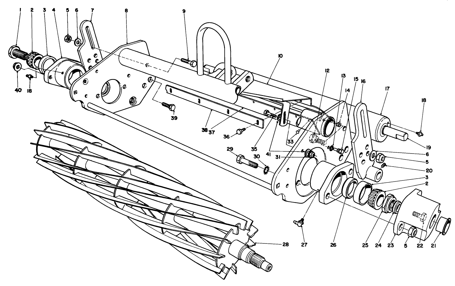 Cutting Unit Model No. 04450 (11 Blade) Cutting Unit Model No. 04468 (8 Blade)