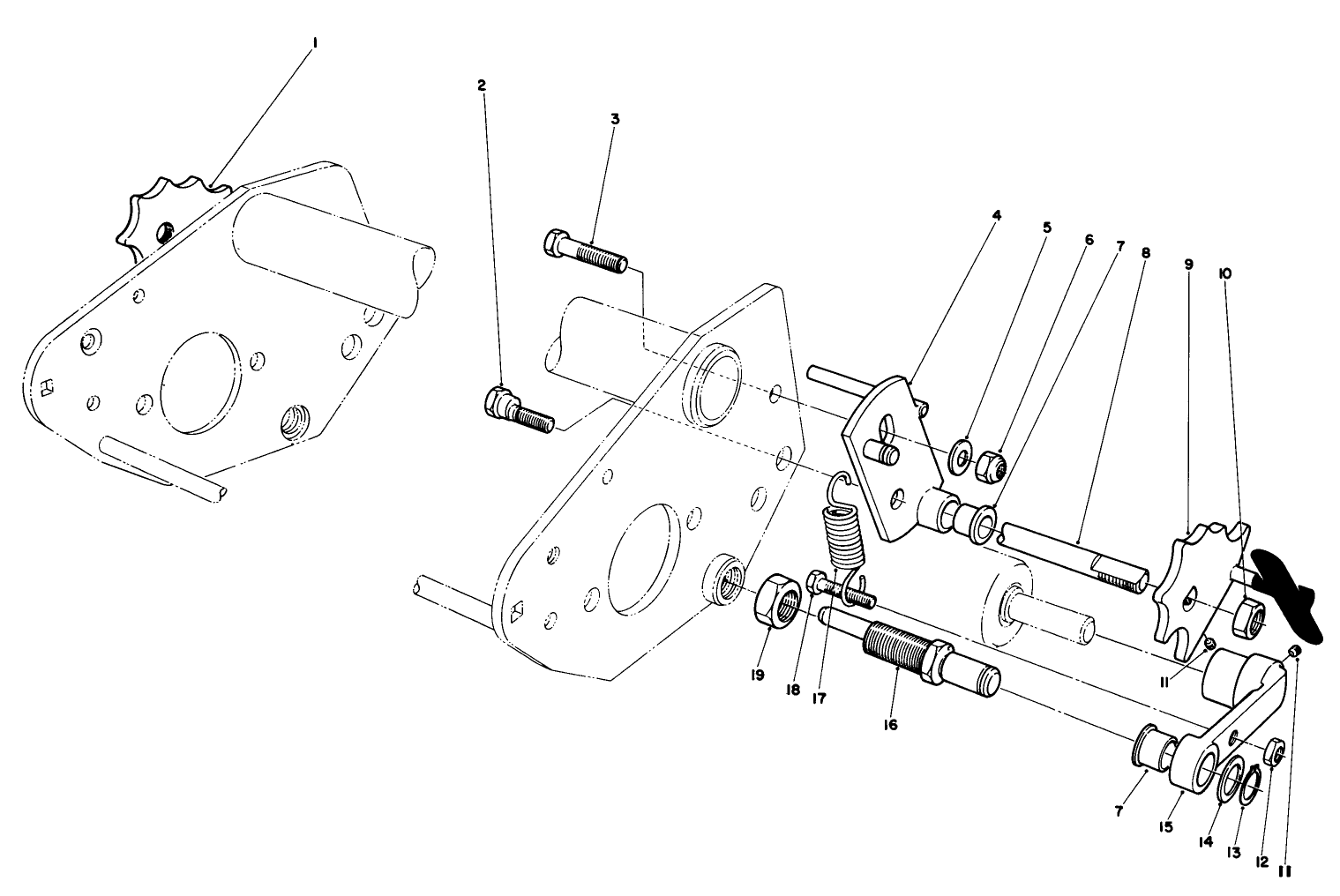Quick Height-Of-Cut Single Point Adjust Kit Model No. 04451 (optional)