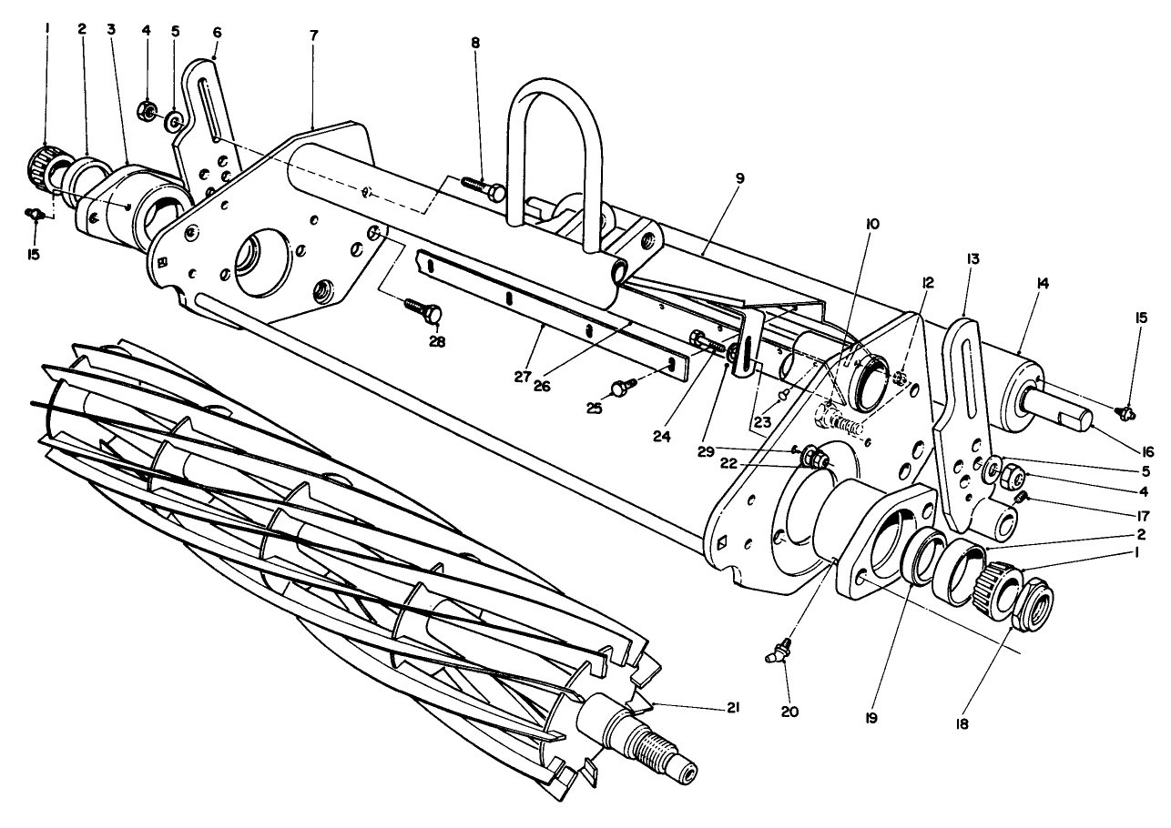 8 & 11 Blade Cutting Units W/groomer Model No. 04460 & 04465 (continued)