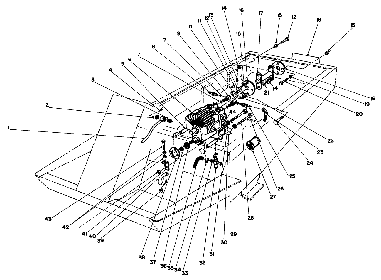 Transmission & Drive Coupling Assembly