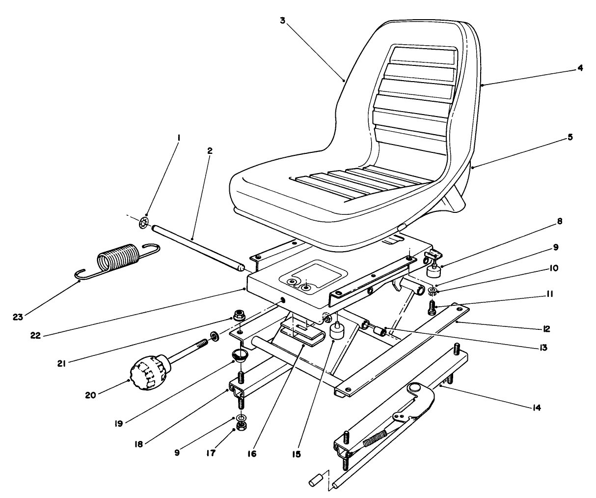 Deluxe Seat Kit Model No. 30772