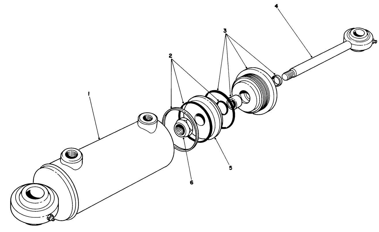 Hydraulic Cylinder No. 76-2070