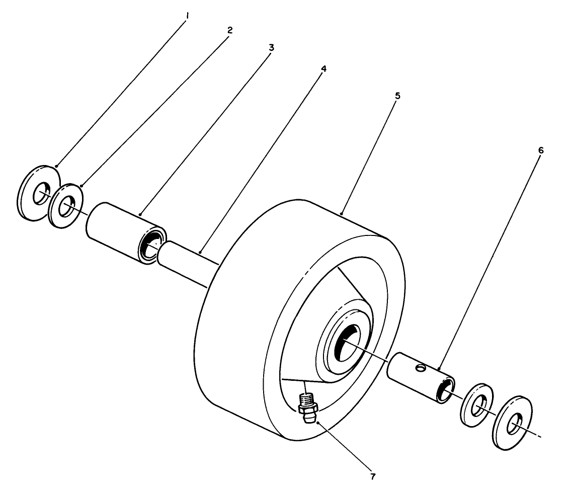 Phenolic Wheel Assembly No. 27-1050 (optional)
