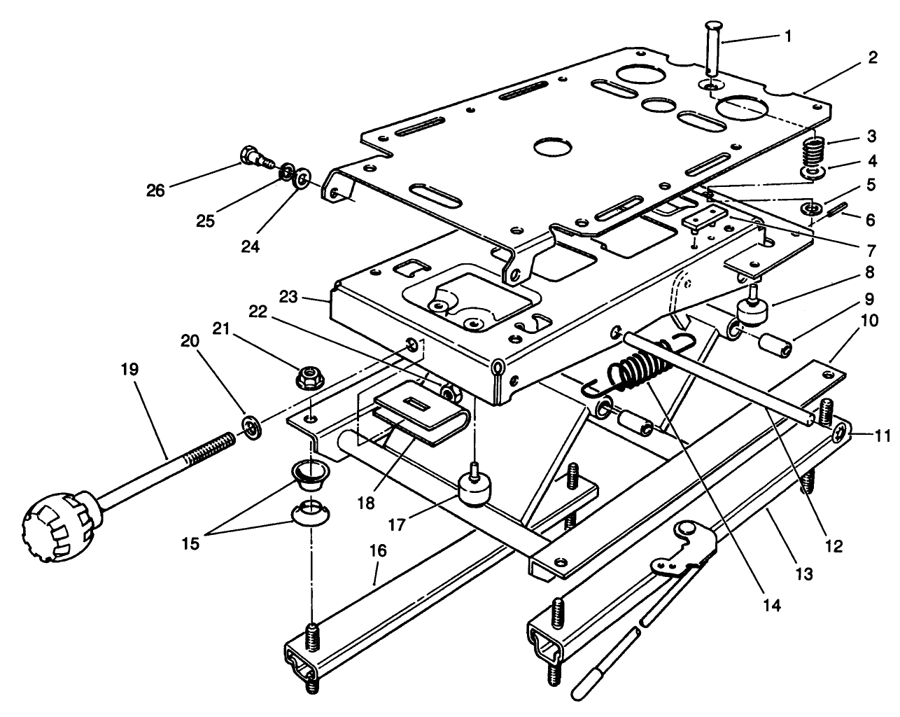 Seat Suspension Assembly