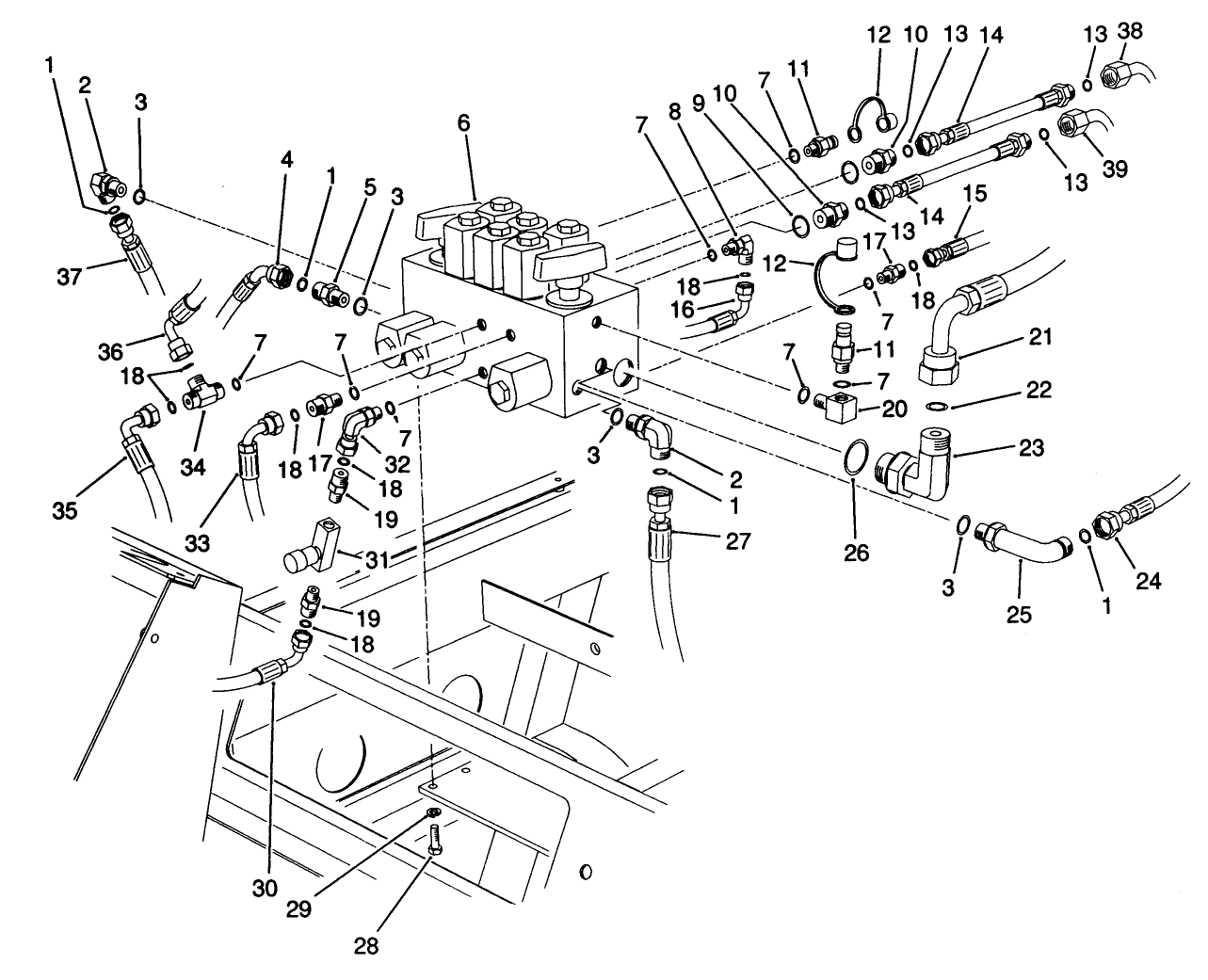 Hydraulic Control Manifold Assembly
