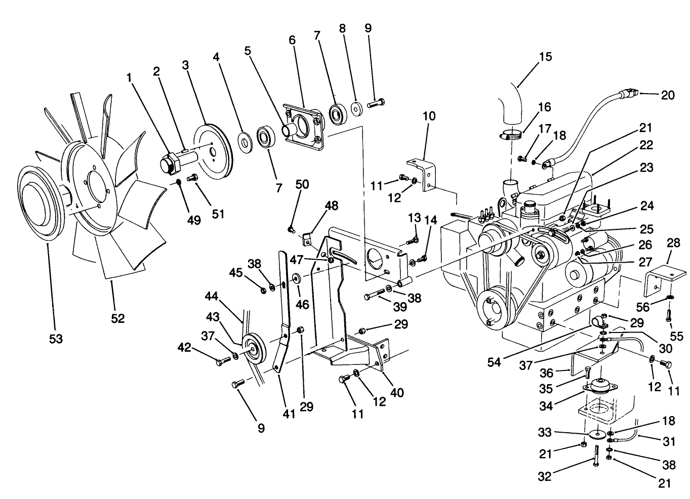 Engine Installation Assembly