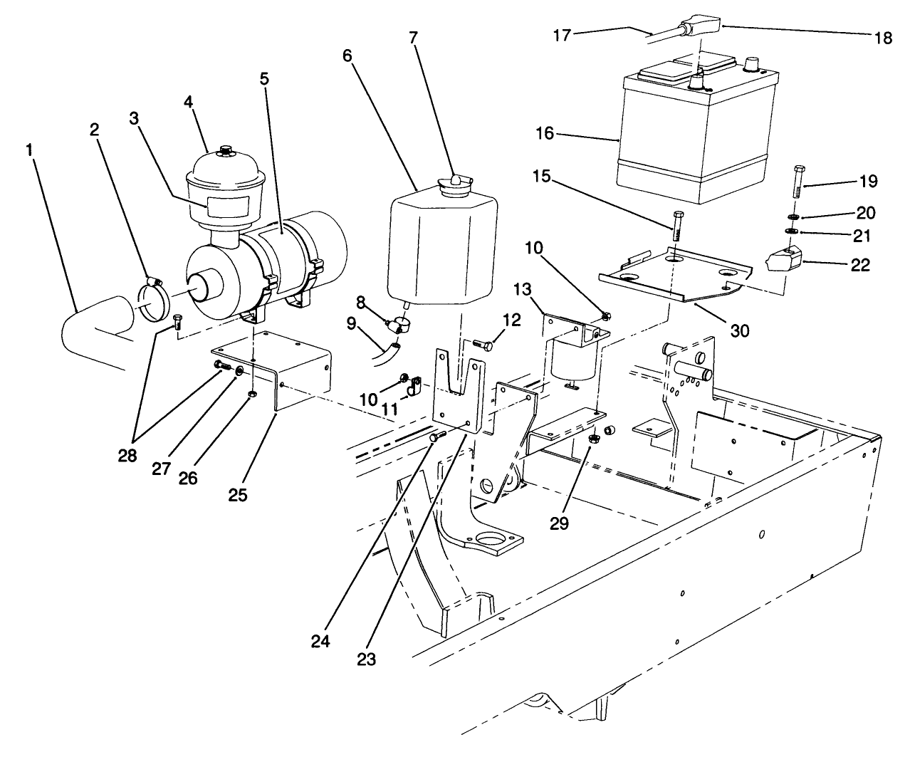 Engine Components Assembly
