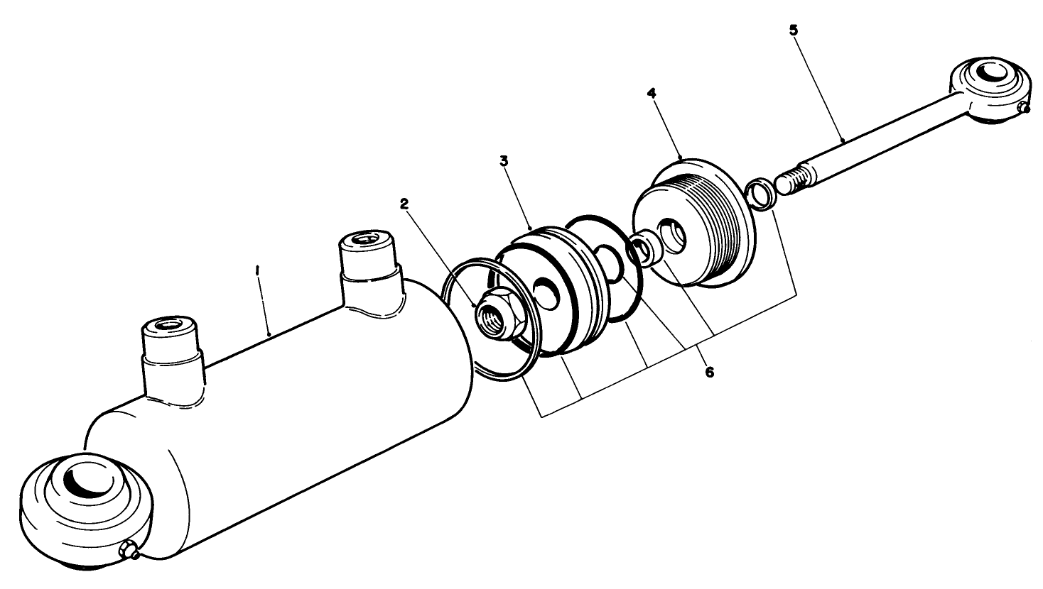 Hydraulic Cylinder No. 75-1200