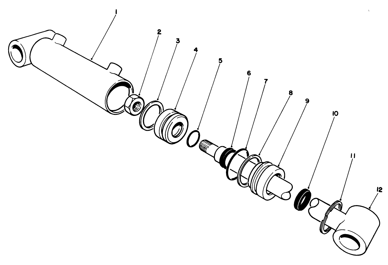 Hydraulic Cylinder No. 75-0780