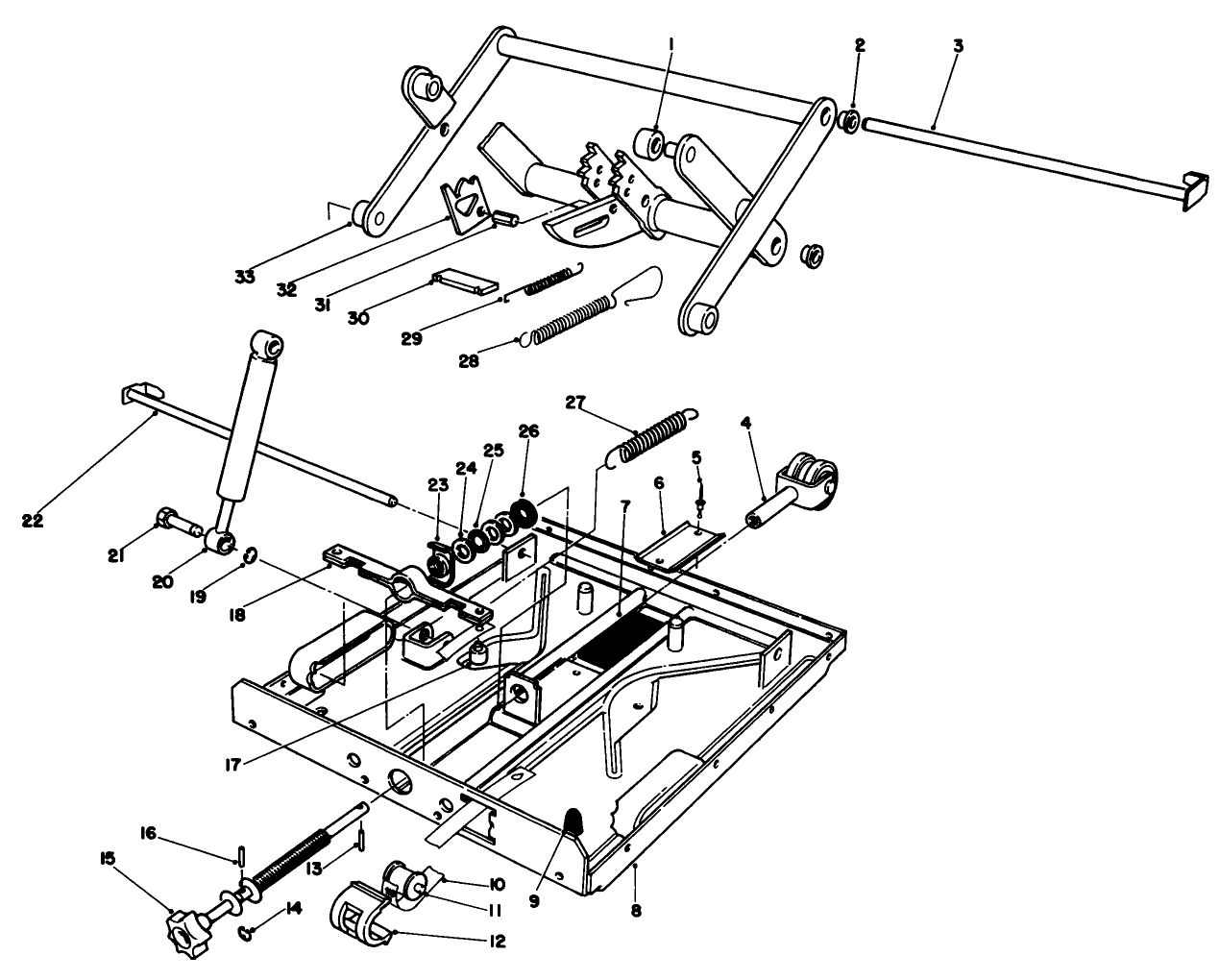 Seat Suspension Assembly