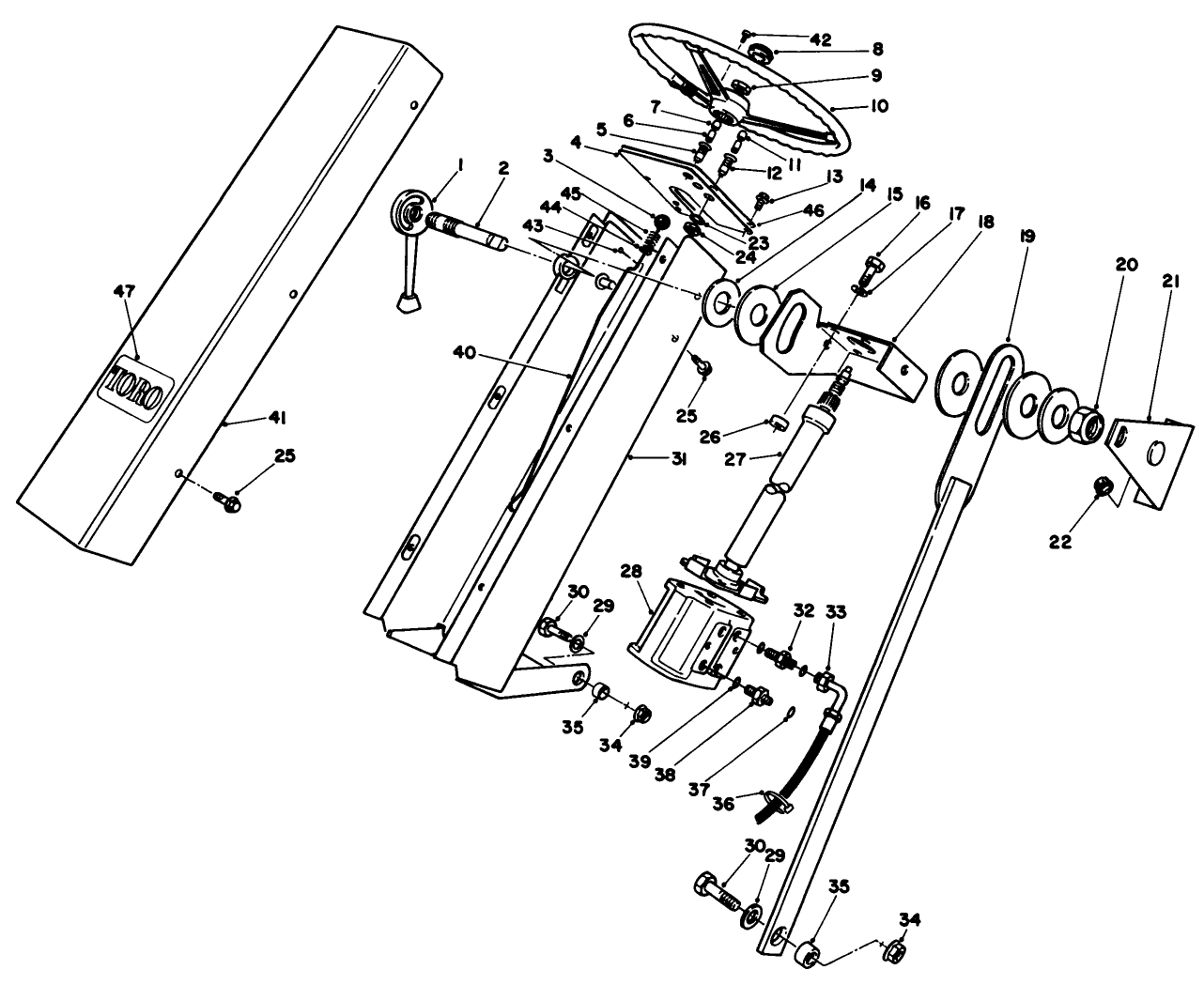 Steering Tower Assembly