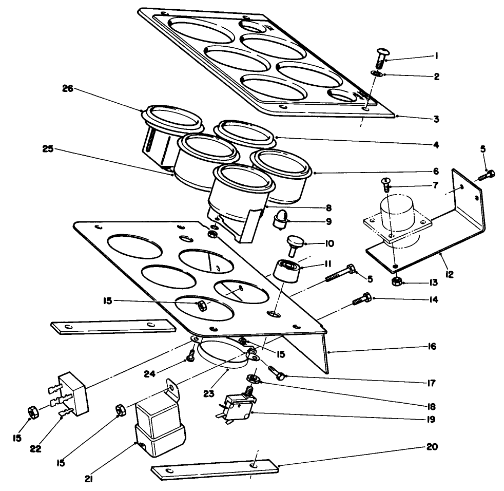 Upper Control Panel Assembly