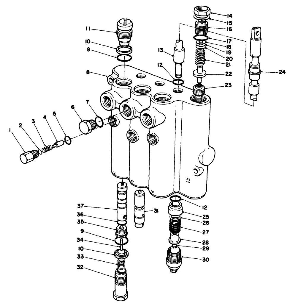 Lift Valve Assembly No 69-178o