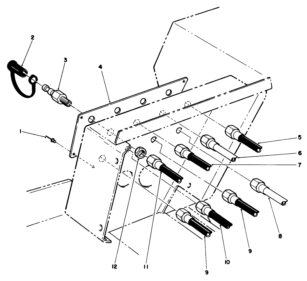 Hydraulic System Diagnostic Panel Assembly