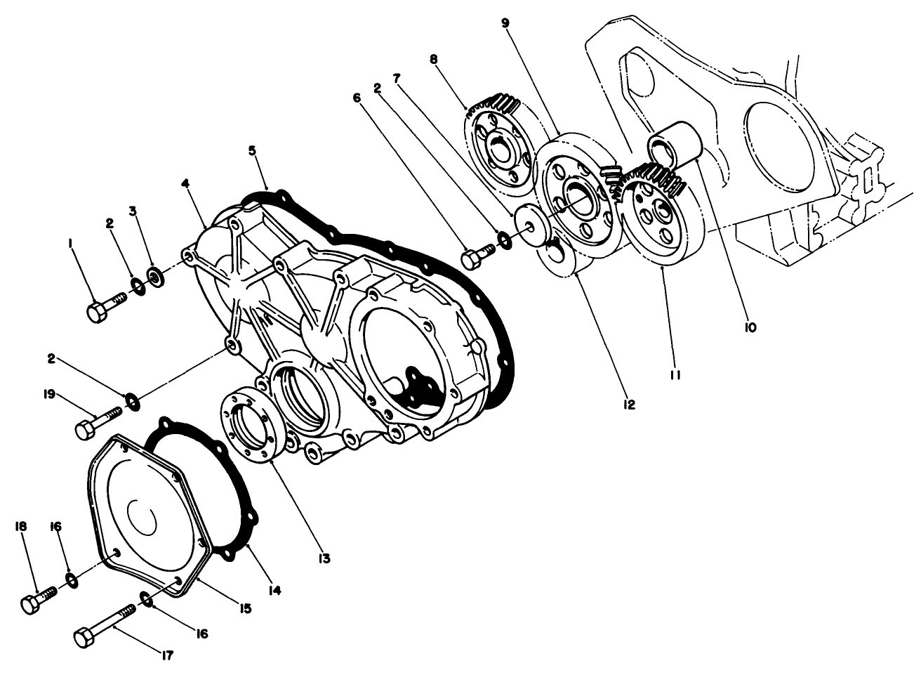 Timing Gear Case Assembly