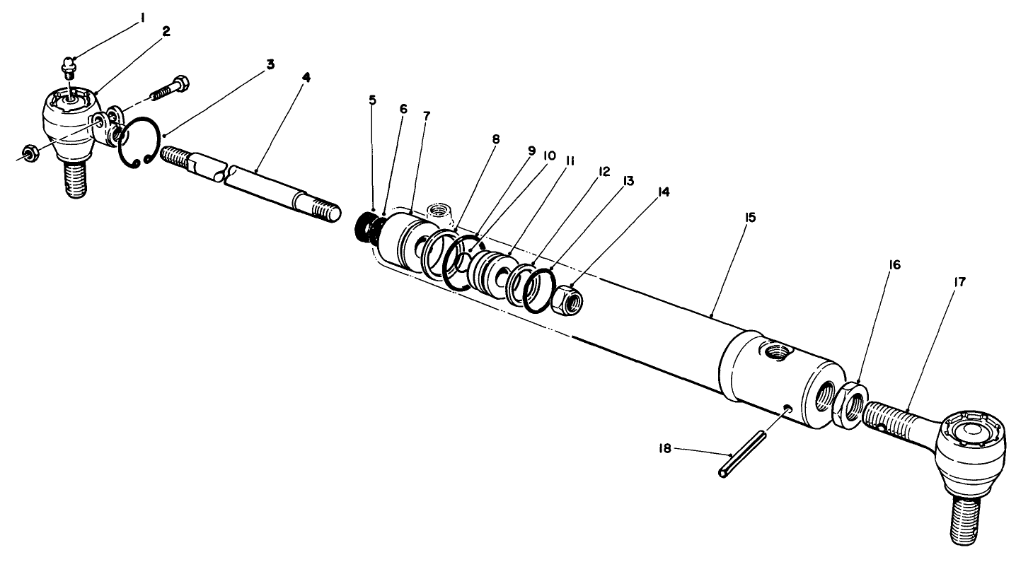 Hydraulic Steering Cylinder