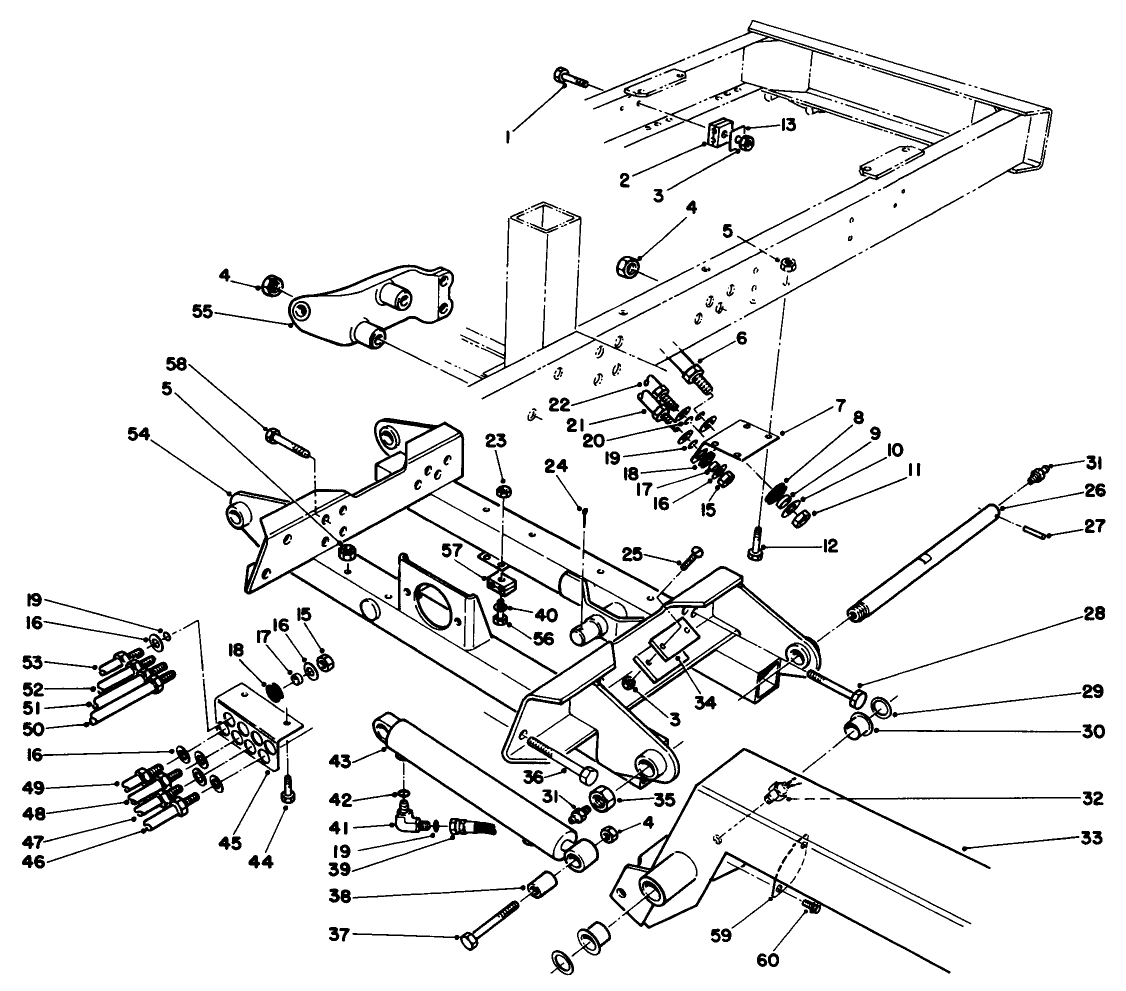Wing Deck Llft Assembly